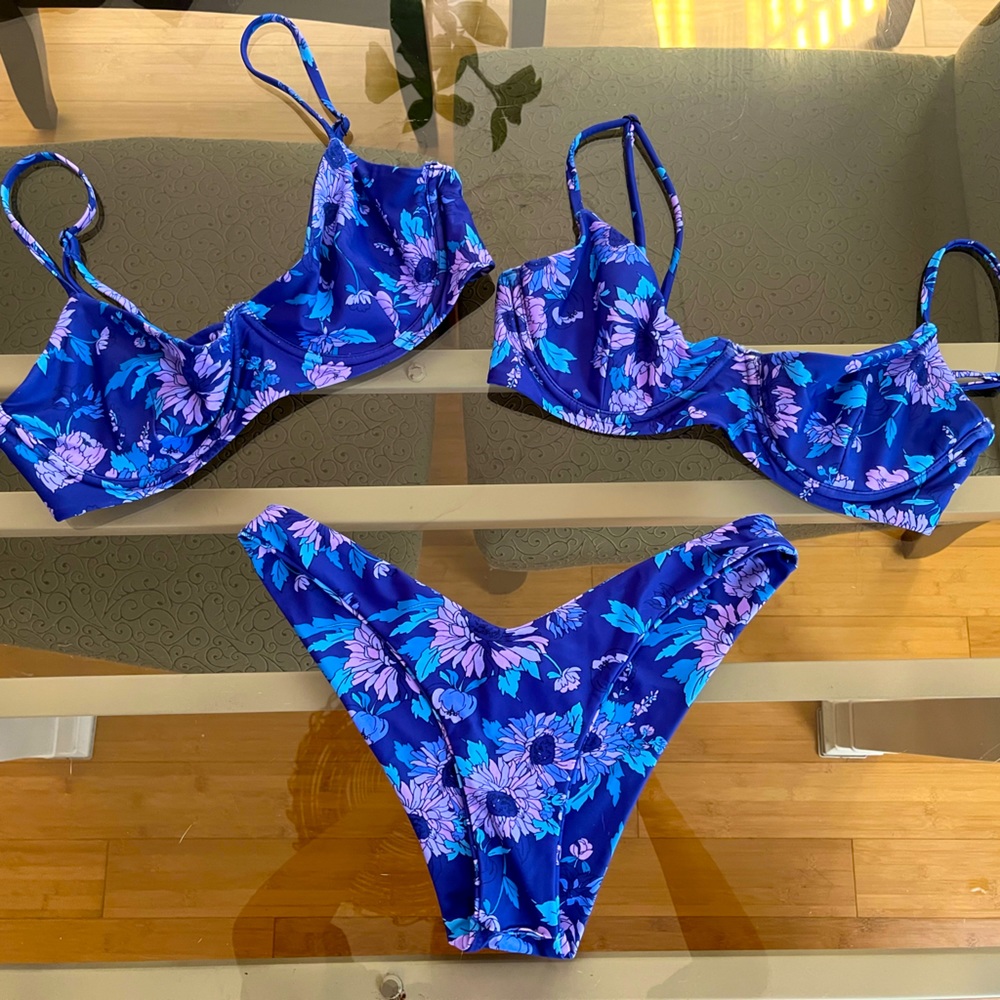 Pink Colada Bikini SET! SM/MED Choice of top!! MED Bottoms.